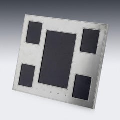 21stC English Solid Silver Photograph Frame, Birmingham c.2000