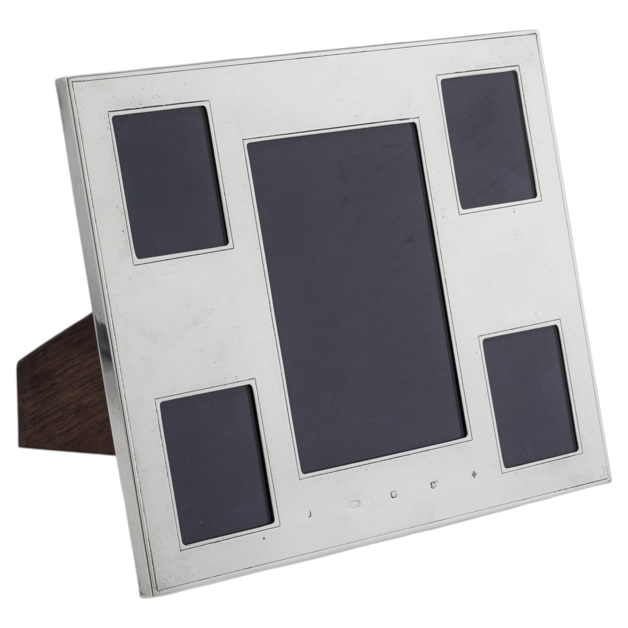 21stC English Solid Silver Photograph Frame, Birmingham c.2000