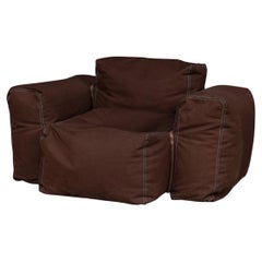 21stC Italienisch Brown Cappellini "Superoblong" Sessel von Jasper Morrison c.2004