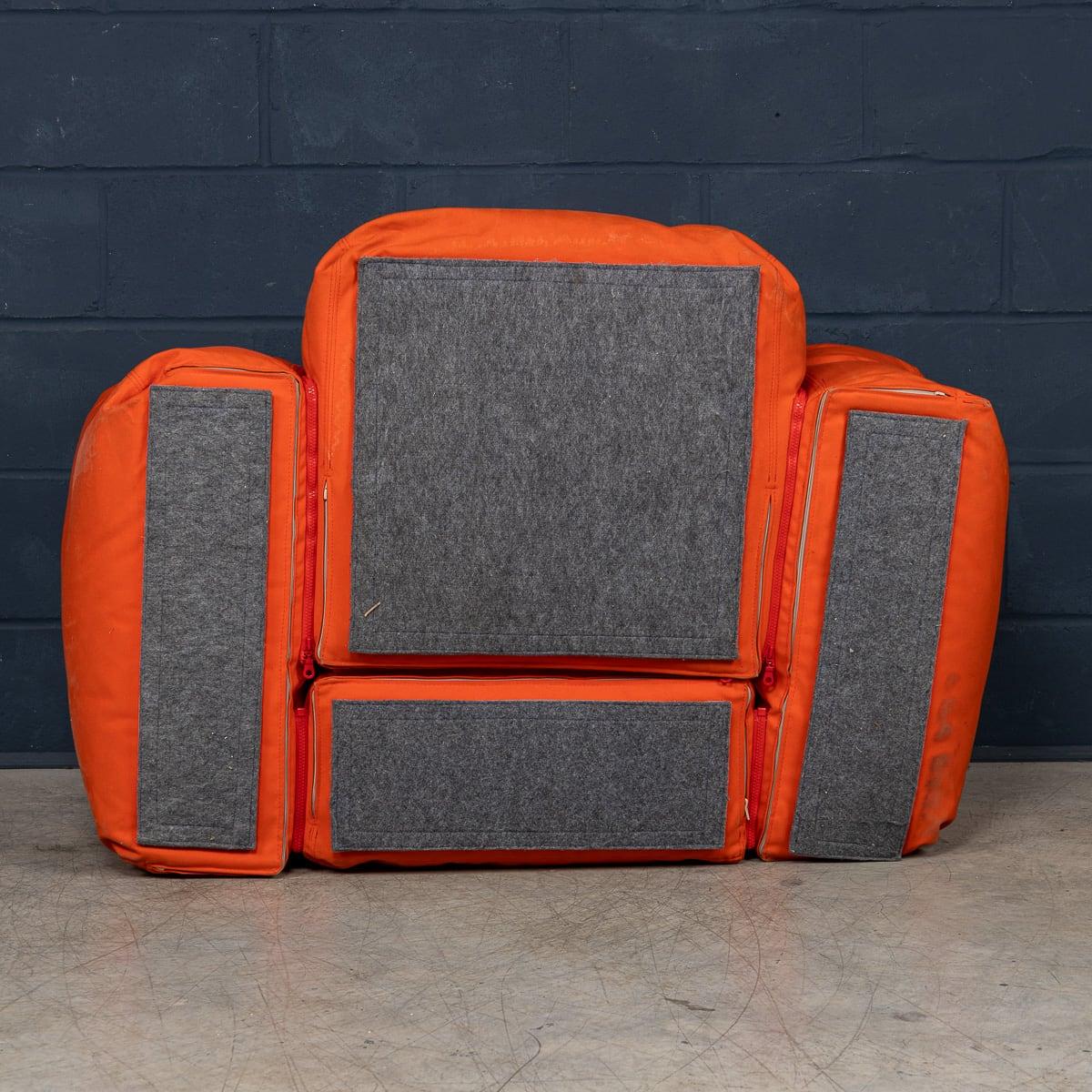 Contemporary 21stC Italian Orange Cappellini 