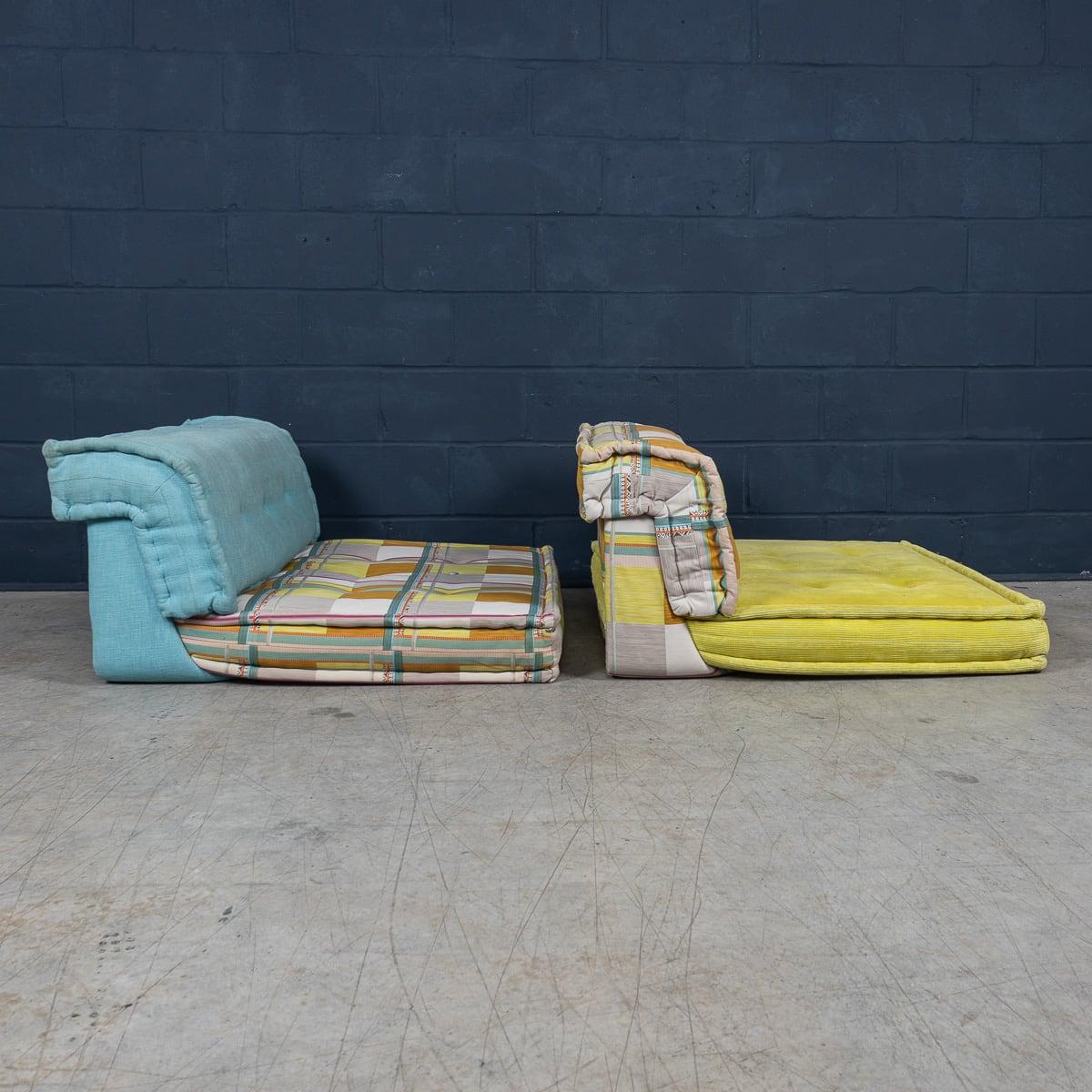 XXIe siècle et contemporain Canapé sectionnel Mah Jong du 21e siècle par Hans Hopfer pour Roche Bobois, France vers 2000 en vente