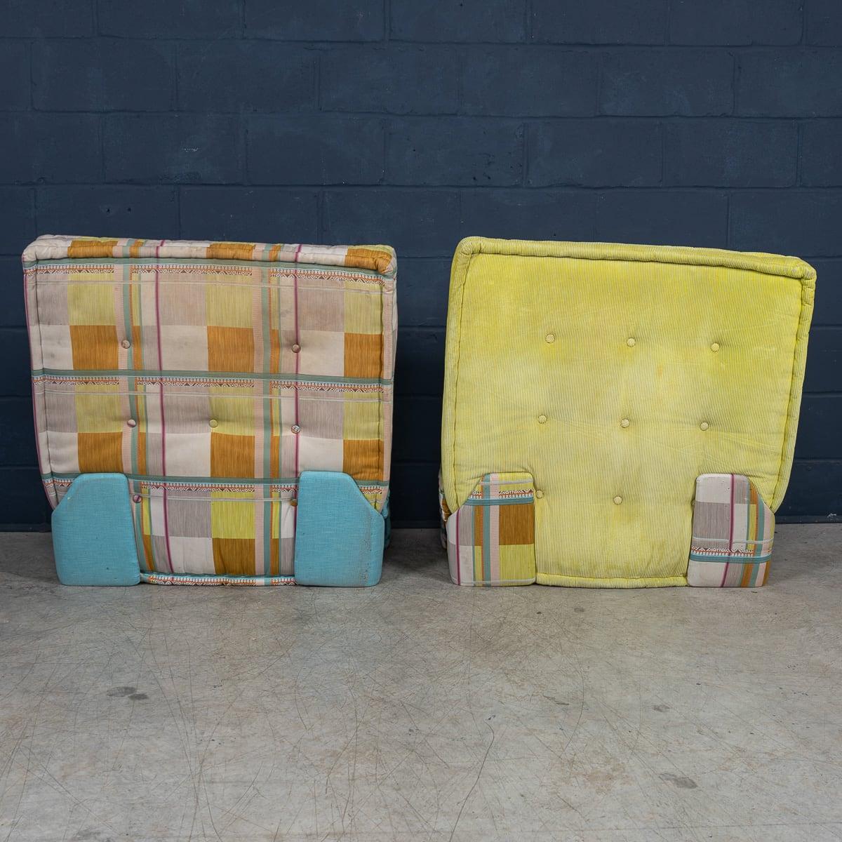 Tissu Canapé sectionnel Mah Jong du 21e siècle par Hans Hopfer pour Roche Bobois, France vers 2000 en vente