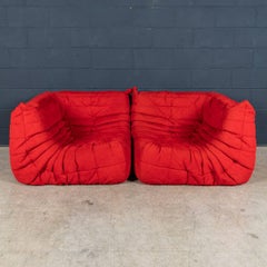 21stC Pair Of "Togo" Corner Sofas By Michel Ducaroy For Ligne Roset France