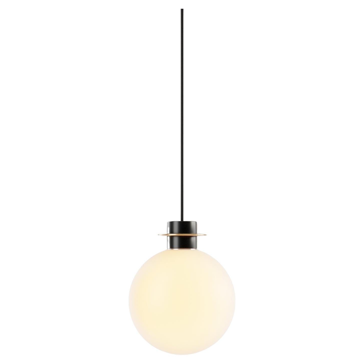 A.I.C. Contemporary Marine Breynaert Nova Pendant Lamp Brushed Brass Glass  en vente