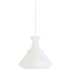 21th C Dollia Pendant Alabaster Lamp by French Designer Marine Breynaert