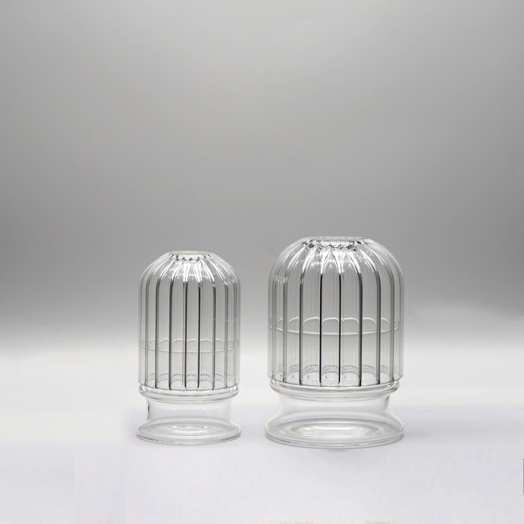 Minimaliste Lampe bougie MOSCARDINO BIG du 21e siècle en verre borosilicate, fabriquée à la main, Kanz en vente