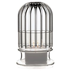 21th Century, Borosilicate Glass Candle Lamp MOSCARDINO BIG, Handcrafted, Kanz