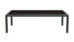 Siglo XXI, Mesa de cóctel de acero inoxidable lacado, made in italy