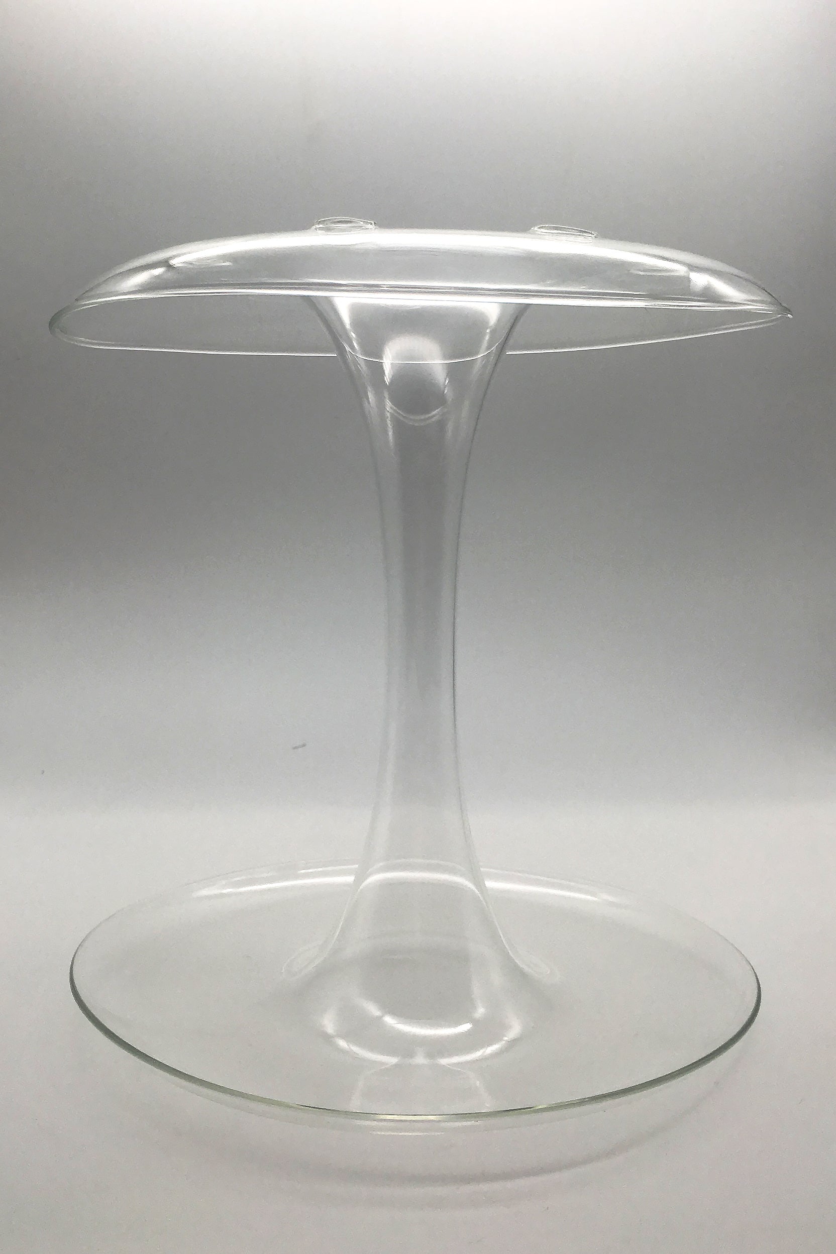 Other 21st Century Glass Vase, Trasparent, Minimal, Kanz Architetti For Sale
