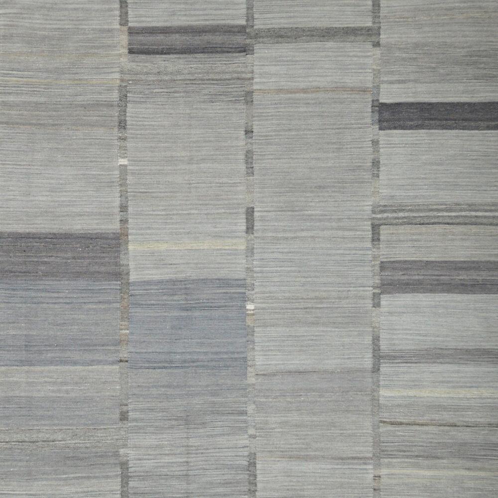 21st Century Handwoven Modern Afghan Kilim Carpet Shades of Gray.

This kilim was made in Afghanistan. Wonderfully graphic and suitable for many furnishing styles are grey Kilims. Modern designs are often based on traditional motifs and symbols and