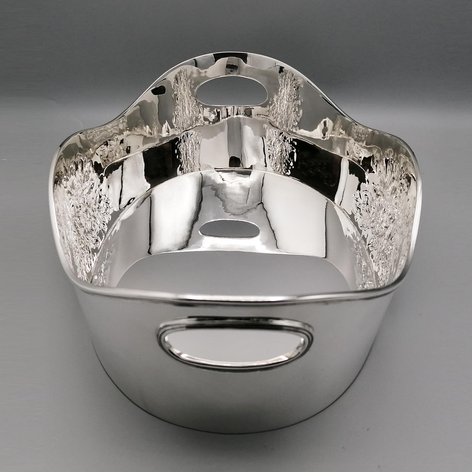 21st Century Italy Sterling Silver Bowl Centrepiece    For Sale 2