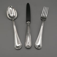 21th Century Italian Queen Ann Style Cutlery set