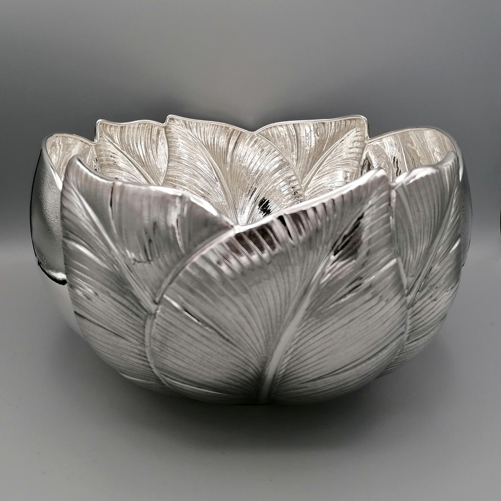 Other 21st Century italian Sterling Silver Centerpiece For Sale