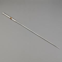 21th Century Italian Sterling Silver and Wood Conductor' Baton
