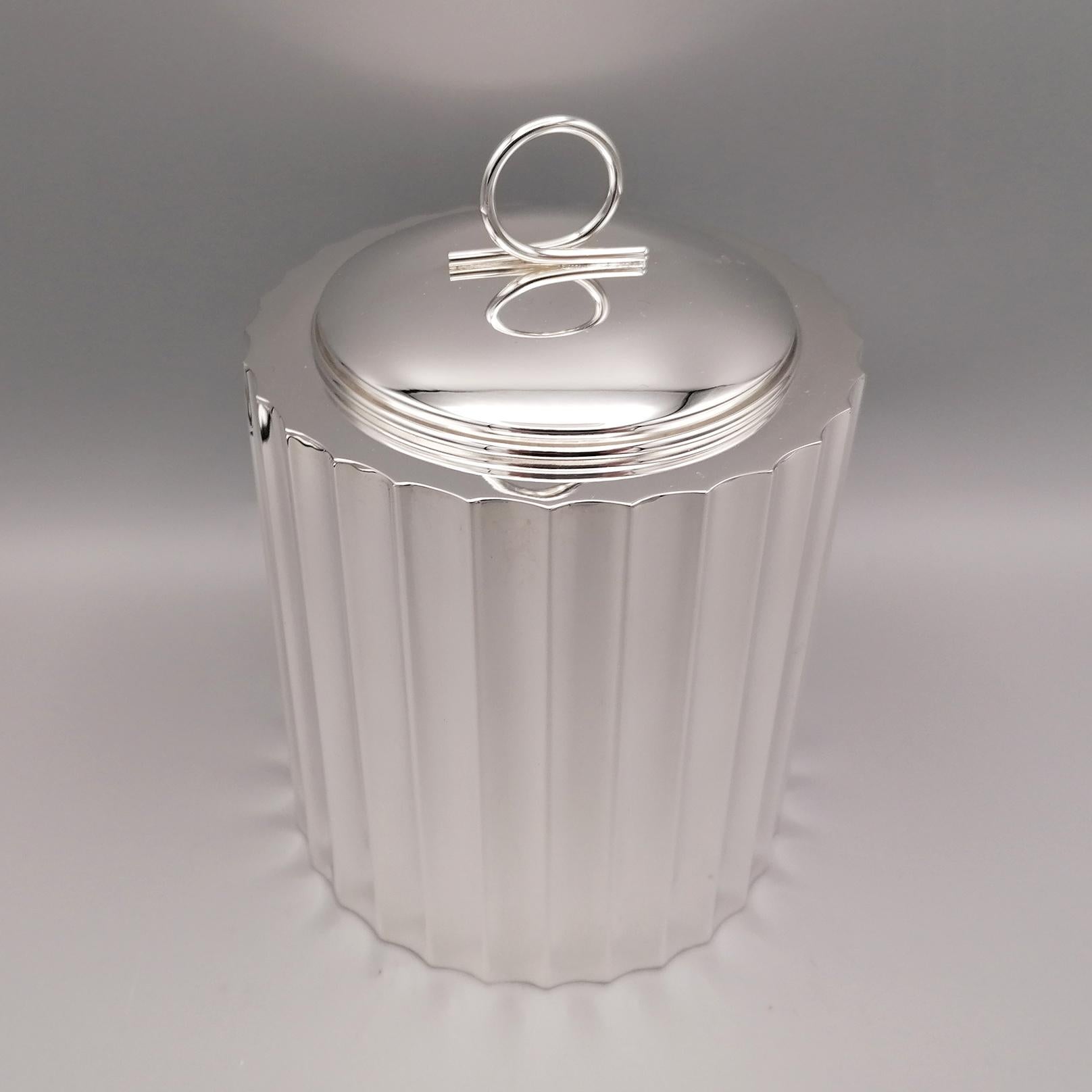 21st Century Italian Sterling Silver Box In New Condition In VALENZA, IT
