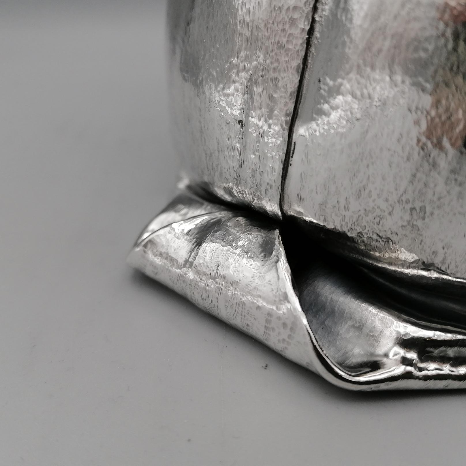 Vaso o ciotola decorativa in argento sterling del 21° secolo in vendita 5