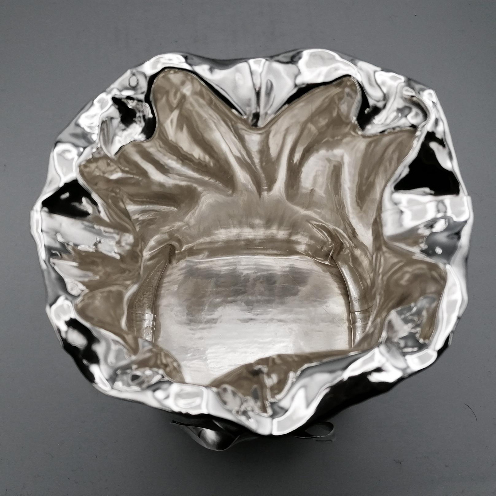 Vaso o ciotola decorativa in argento sterling del 21° secolo in vendita 6