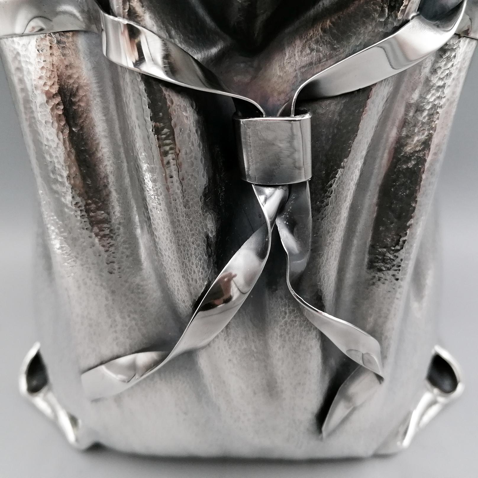 Vaso o ciotola decorativa in argento sterling del 21° secolo in vendita 1