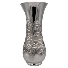 Vase italien du 21ème siècle en argent sterling