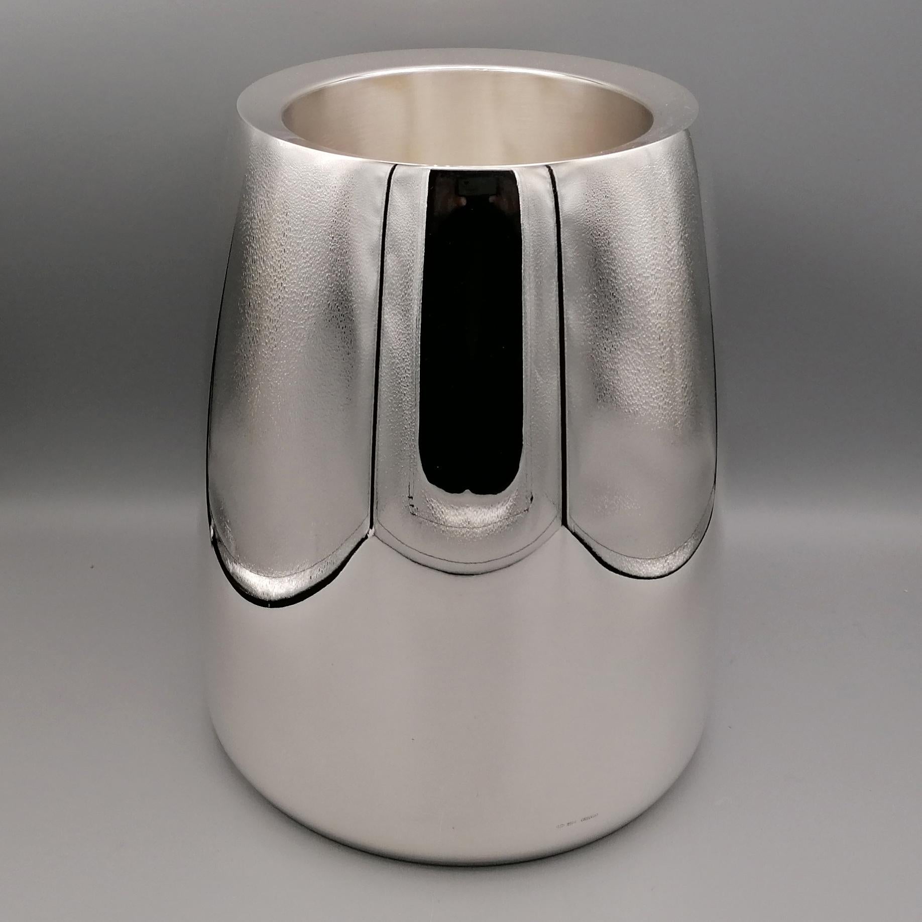 21th Century Italian Styerling Silver Vase or Wine Coolers 5