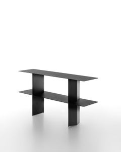 FUCINA "PIANI" Jun Yasumoto Digest Collection Low Bookcase Black Metal