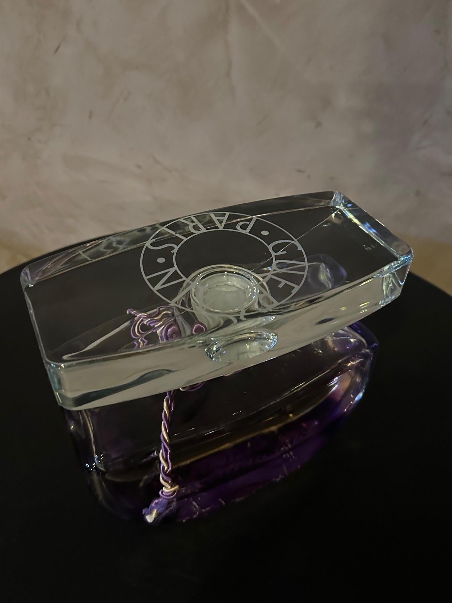 Contemporary 21th century Large Guerlain Factice Perfume Bottle For Sale