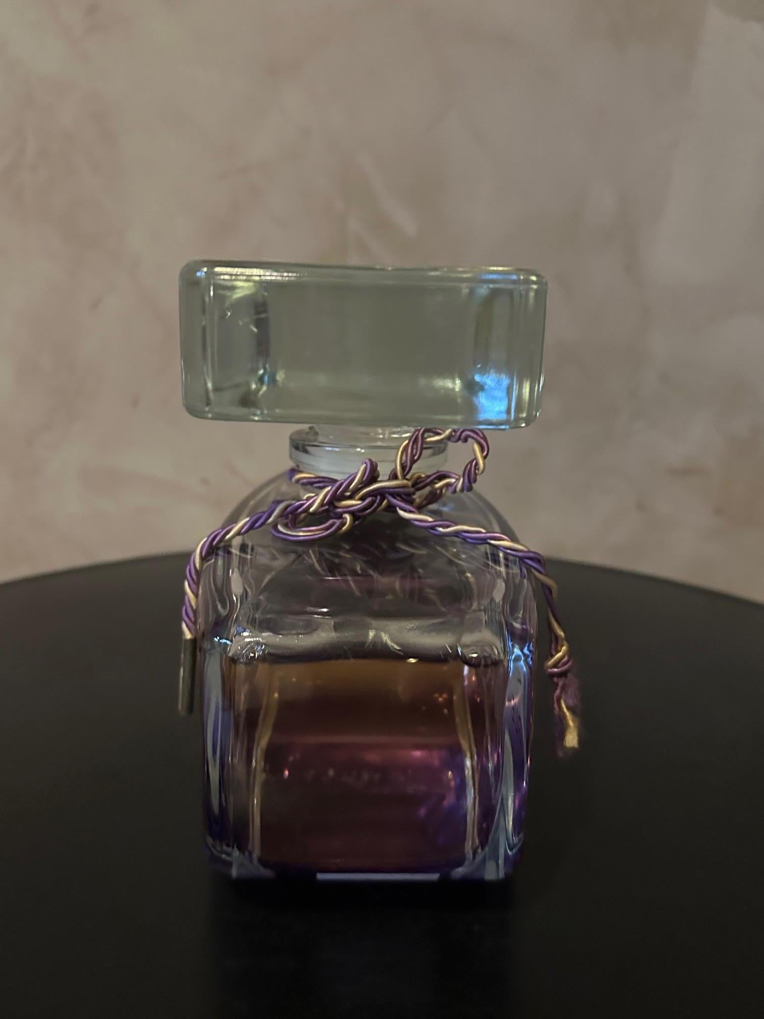 Glass 21th century Large Guerlain Factice Perfume Bottle For Sale