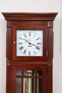 21st Century Longcase Clock or Tall Case Clock German Kieninger Mechanism