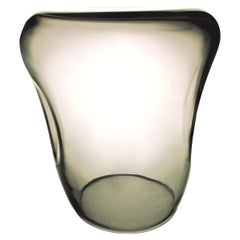 Table d'appoint et tabouret en verre de Murano du 21e siècle, verre de Murano soufflé, Isola Kanz