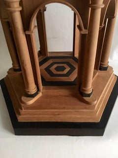 21th Century Wooden Neoclassical Architectural Model