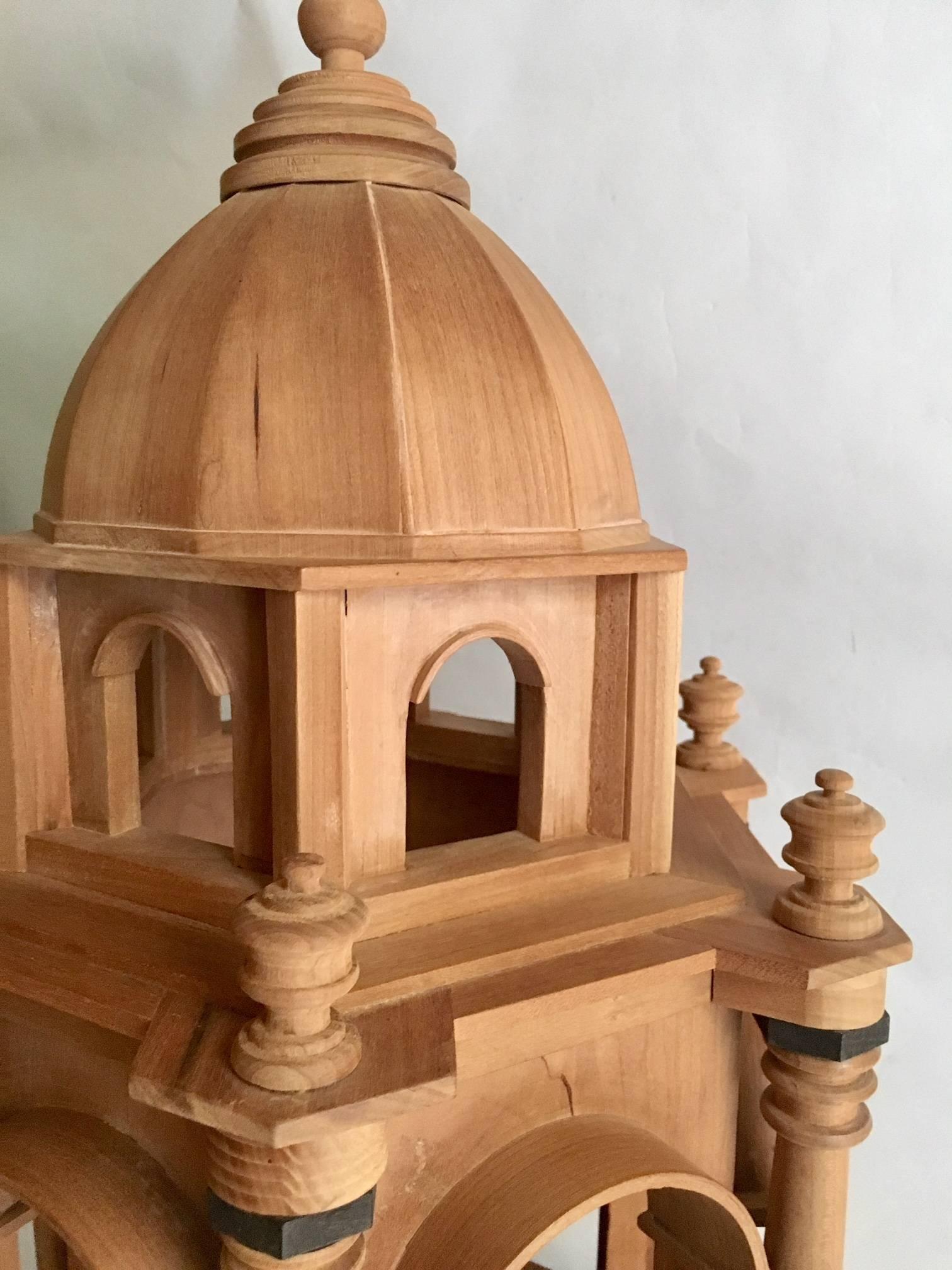 neoclassical architecture miniature