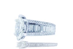 2.2 Carat Marquise Diamond Engagement Ring