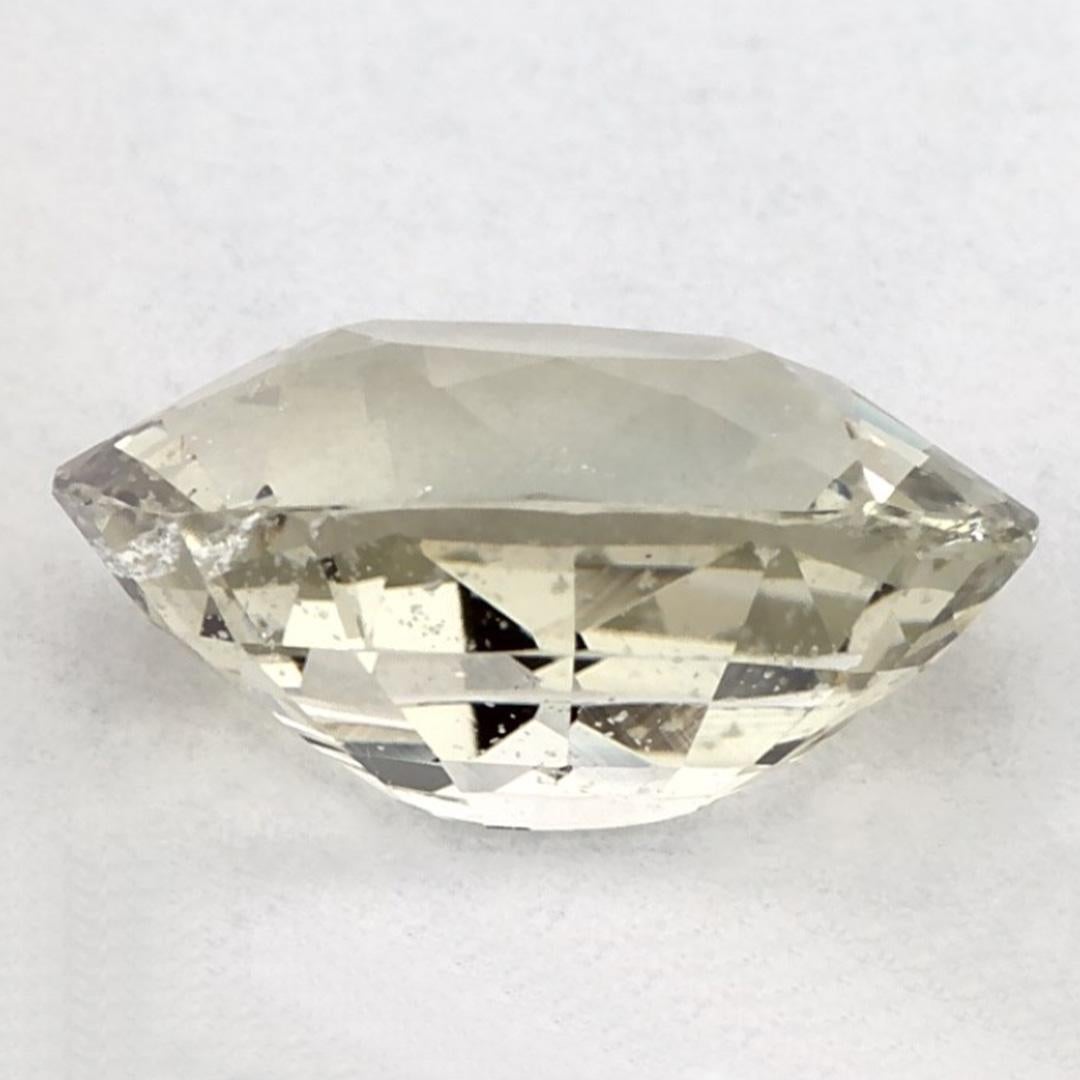 Gema suelta de zafiro amarillo oval de 2.2 qt en Nuevo estado para la venta en Fort Lee, NJ