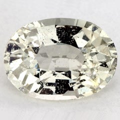 2.2 Ct Yellow Sapphire Oval Loose Gemstone