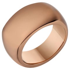 Signet non quadrillé en or 22 carats Vermeil par Chee Lee New York