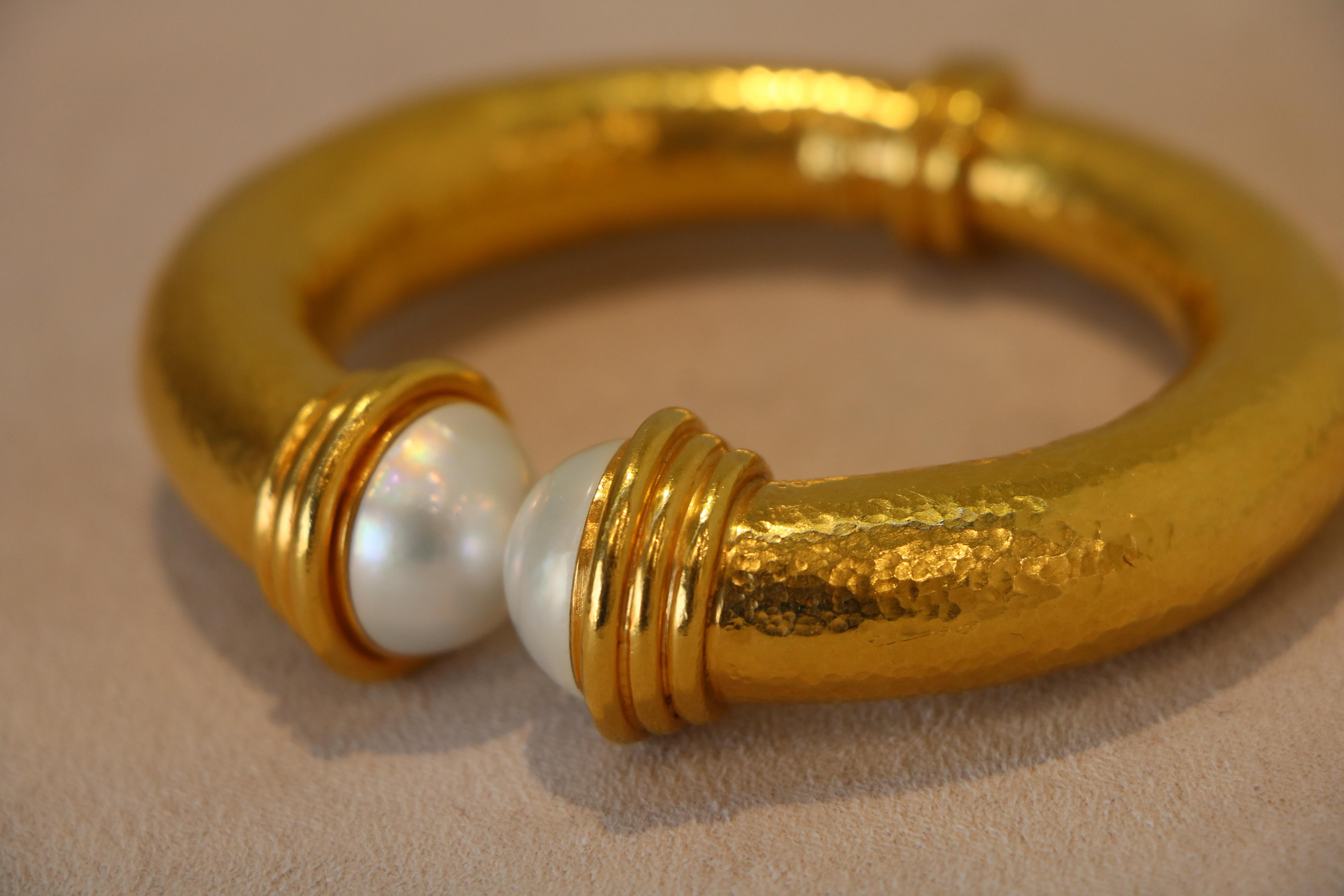 Bracciale in oro 22 carati del marchio Zolotas Jewelry in vendita 1