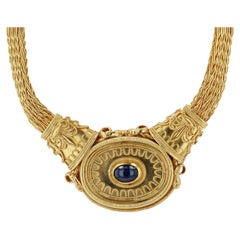 22 Karat Gold Etruscan Revival Necklace From The Metropolitan Museum of Art