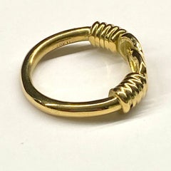 22 Karat Gold Hercules Knot Ring