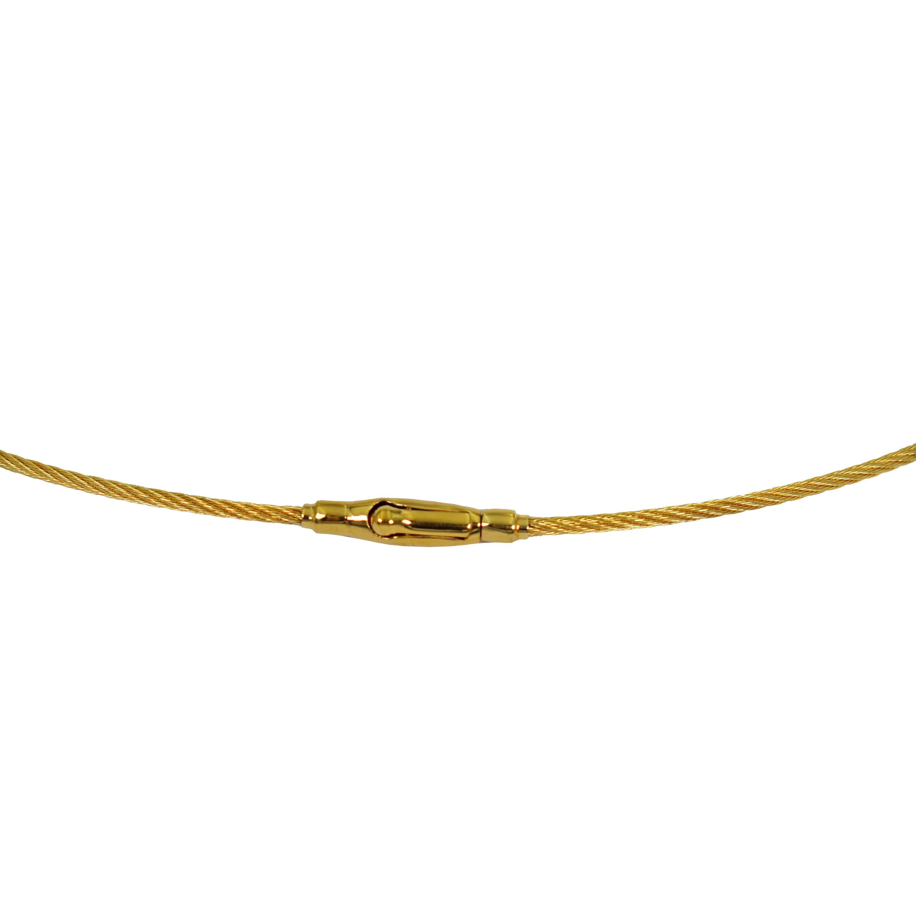 22 Karat Gold Ixthus Charm-Halskette mit Anhänger im Zustand „Neu“ im Angebot in Naples, FL