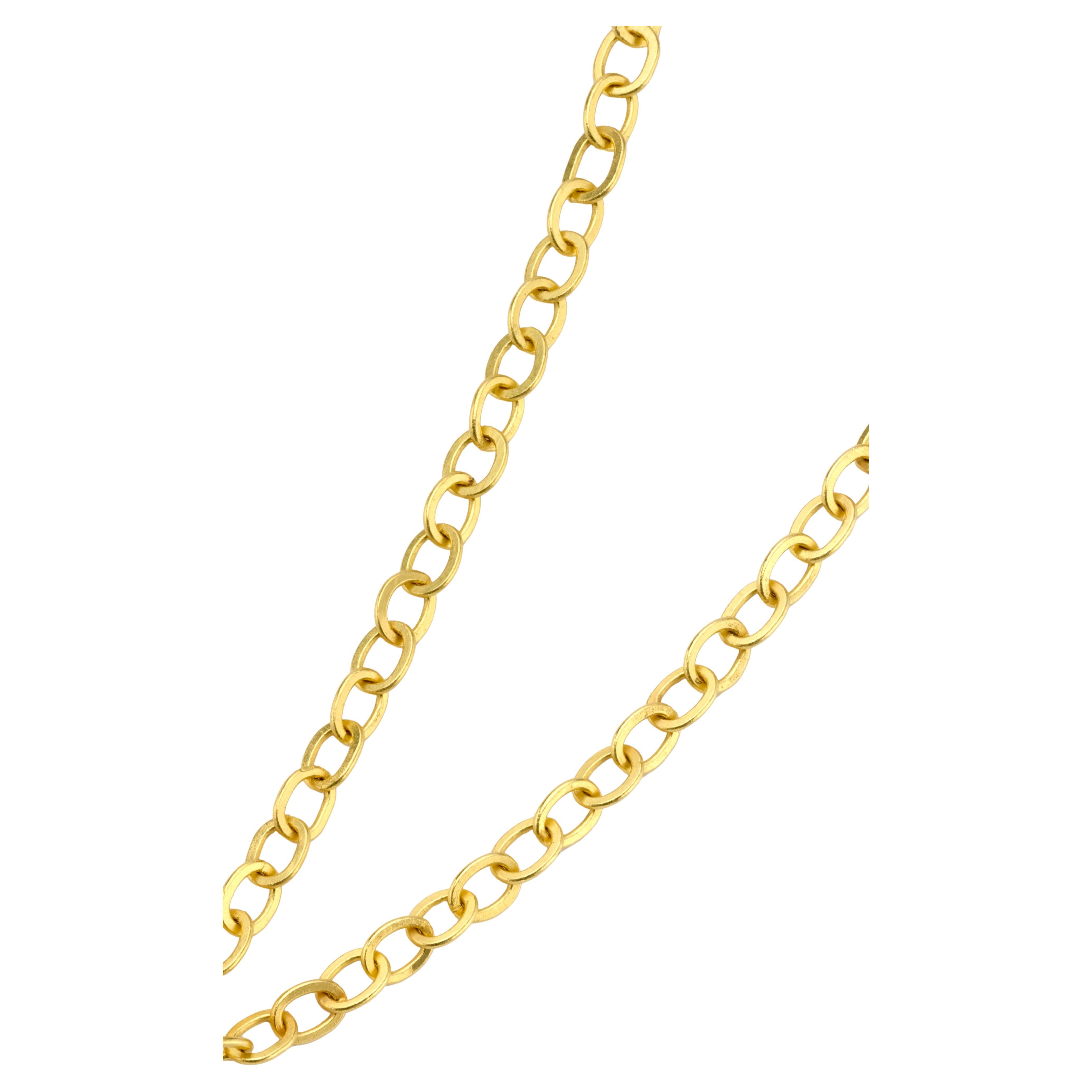 Catena a maglie in oro 22 carati