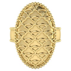 22 Karat Gold Minoan-Inspired Signet Ring