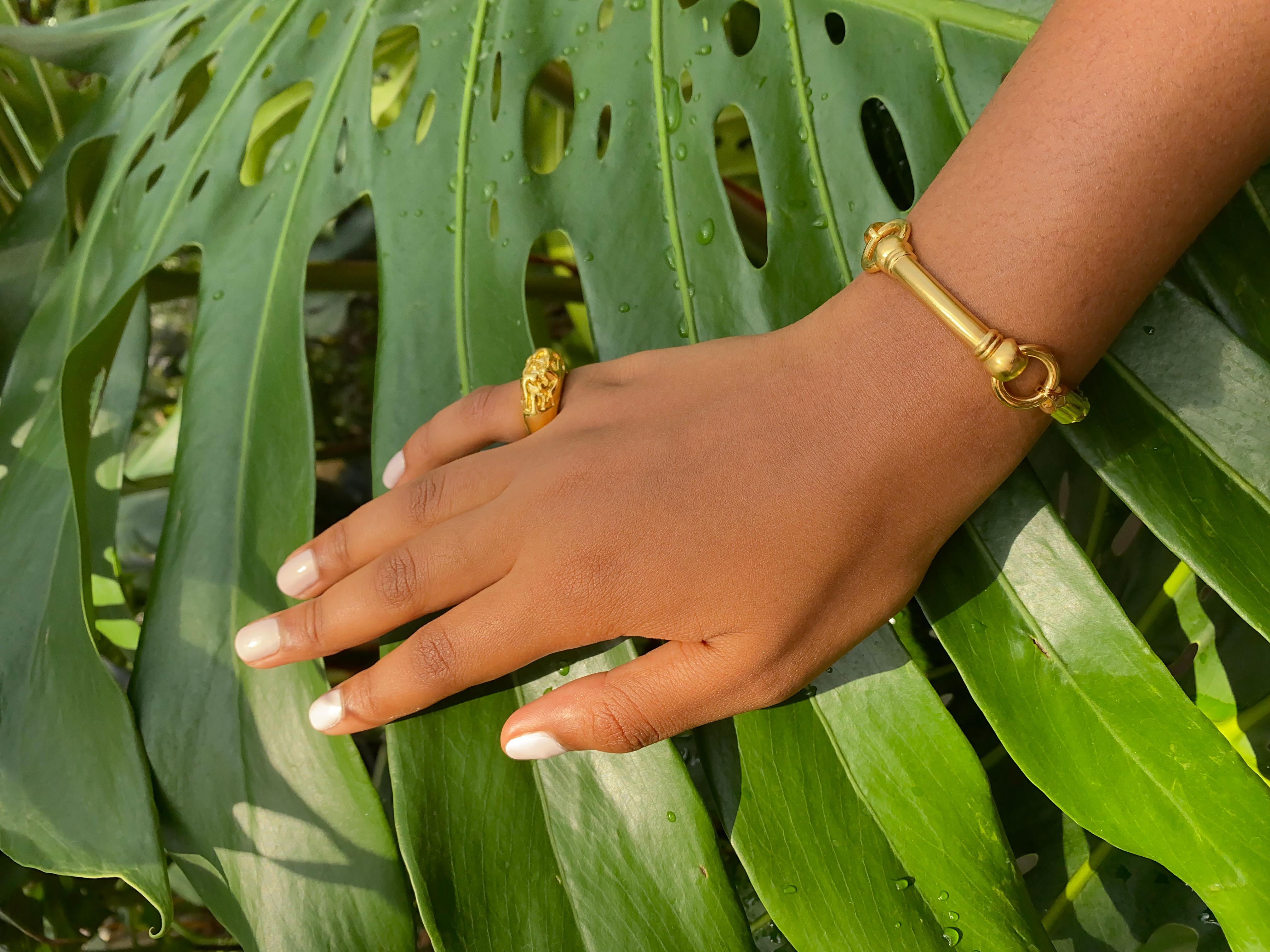 22 Karat Gold Vermeil Diaspora Starfish Ring by Chee Lee Designs In New Condition For Sale In New York, NY