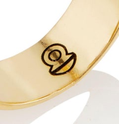 22 Karat Gold Vermeil Enlarged Egg Dome Ring by Chee Lee New York