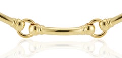 22 Karat Gold Vermeil Senelagos Bar Trio Choker by Chee Lee Designs