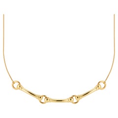 Gargantilla Trío Senelagos Bar Vermeil Oro 22 Kilates by Chee Lee Designs