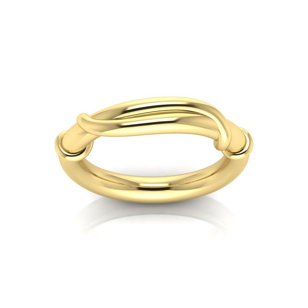 For Sale:  22 Karat Gold Wrap Ring 3