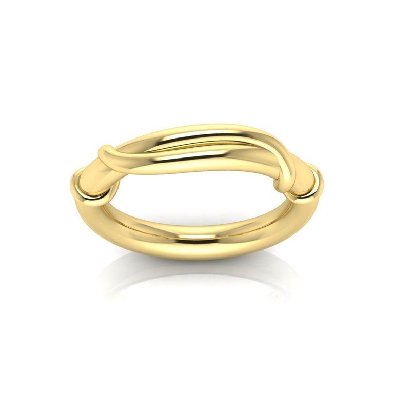 For Sale:  22 Karat Gold Wrap Ring by Romae Jewelry Inspired by Ancient Examples 3