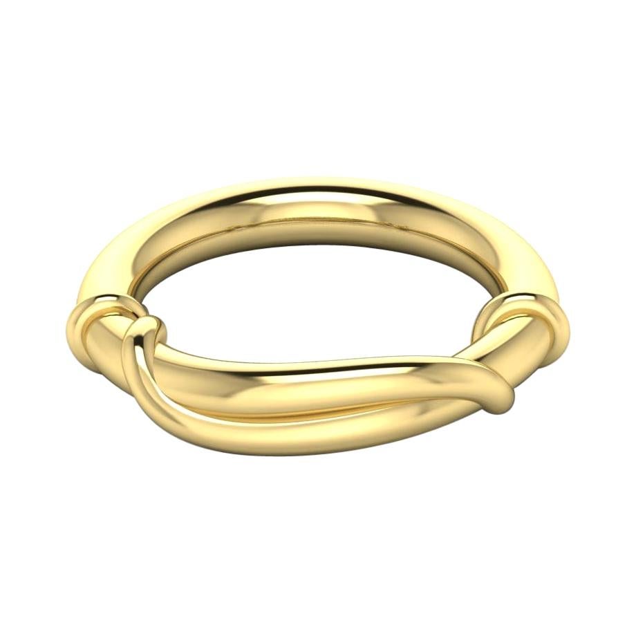 22 Karat Gold Wrap Ring by Romae Jewelry Inspired by Ancient Examples