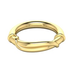 Antique 22 Karat Gold Wrap Ring by Romae Jewelry Inspired by Ancient Examples