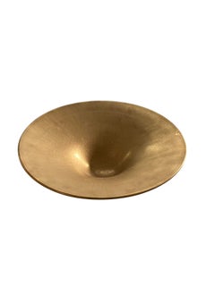 22-Karat Matte Crackle Glaze Stoneware Platter by Ceramicist Sandi Fellman, USA